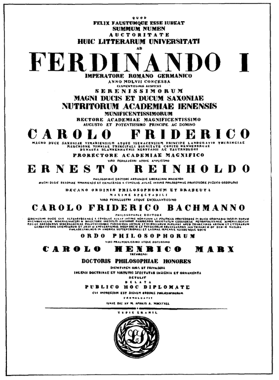 Karl Marx Doctor Diploma.png